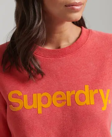 Superdry dámska mikina  červená