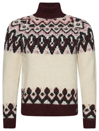  SUPERDRY – Vintage Slouchy Fairisle Knit 