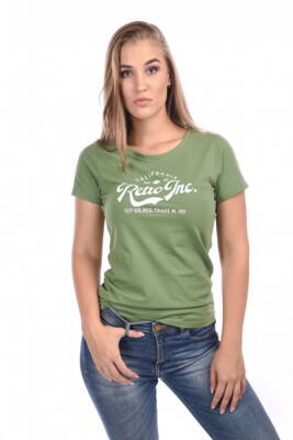 Retrojeans tričko dámske LUCA zelené